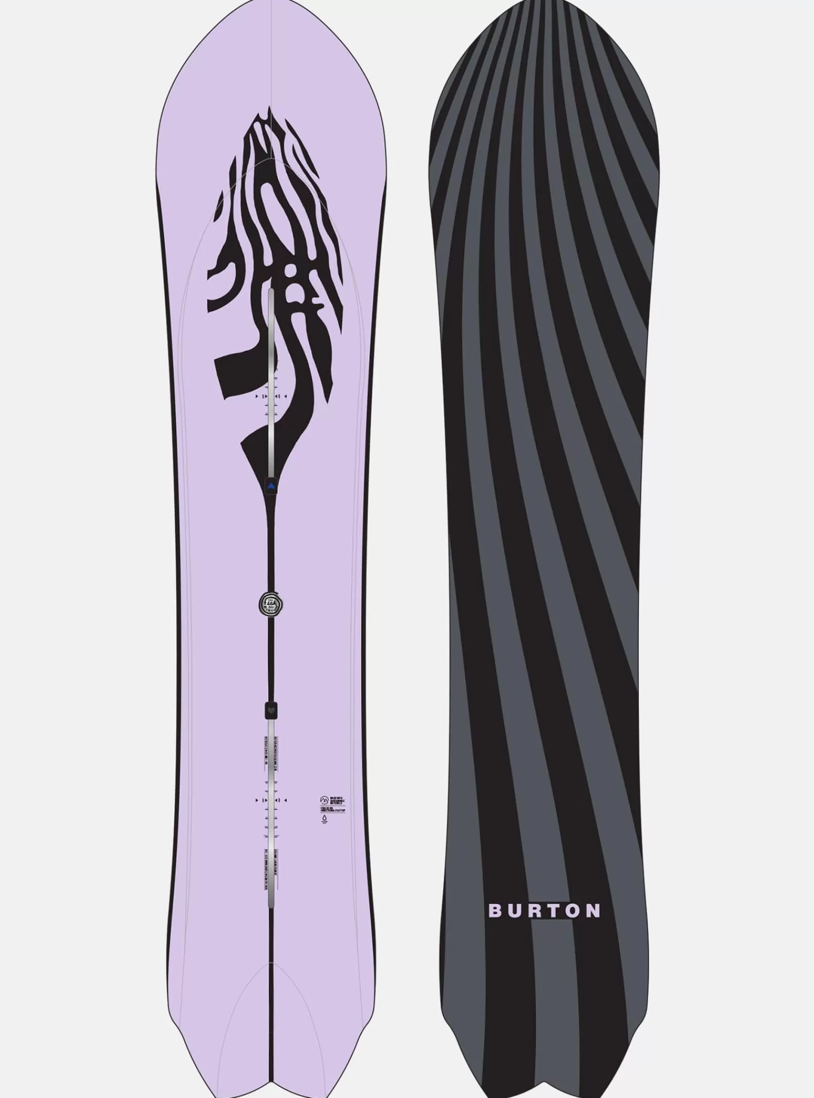 Burton 3D Fish Directional Flat Top Snowboard< Snowboards