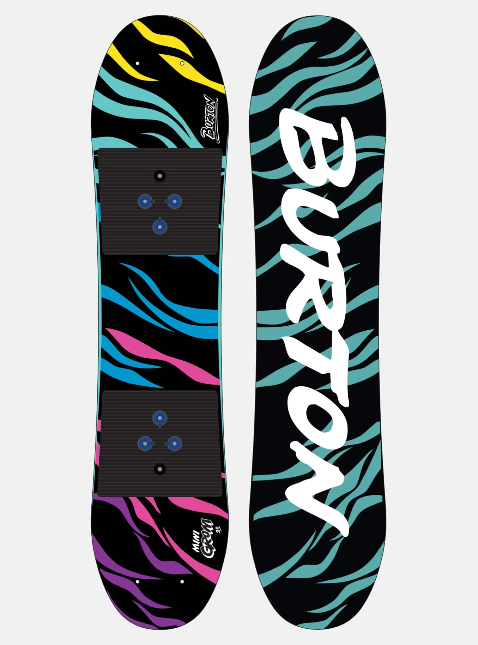 Burton Kids' Mini Grom Flat Top Snowboard<Kids Snowboards