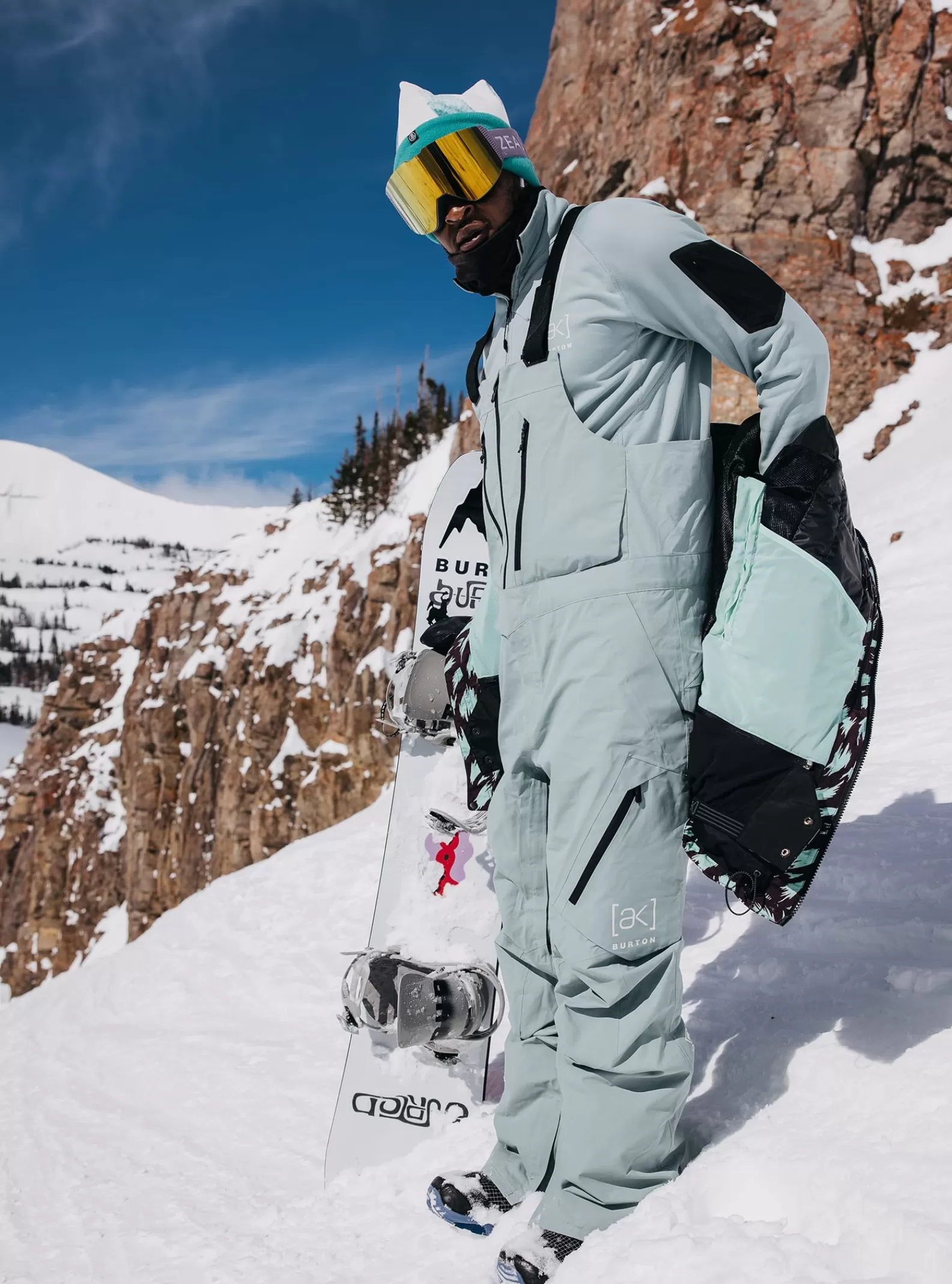 Burton Men's [ak] Cyclic GORE-TEX 2L Bib Pants (Short)< Snow Pants & Bibs
