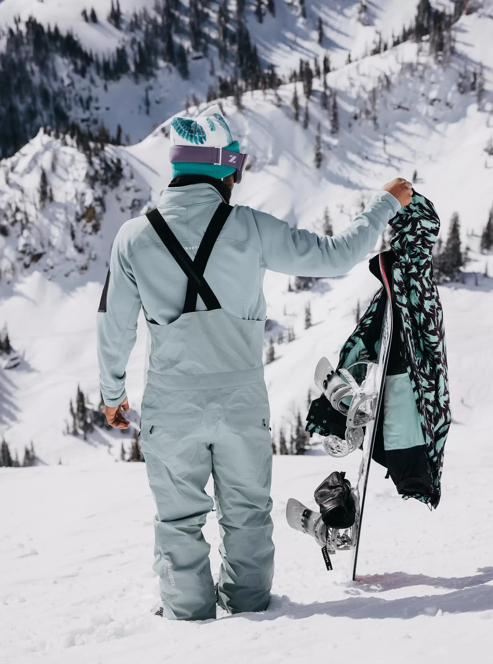 Burton Men's [ak] Cyclic GORE-TEX 2L Bib Pants (Tall)< Snow Pants & Bibs