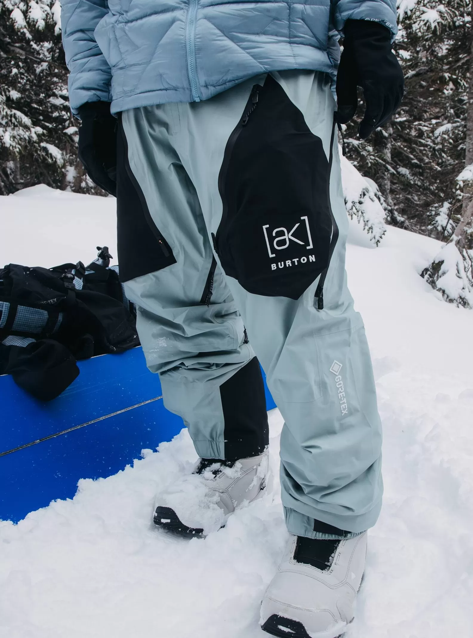 Burton Men's [ak] Tuvak GORE-TEX C-KNIT 3L Pants< Snow Pants & Bibs