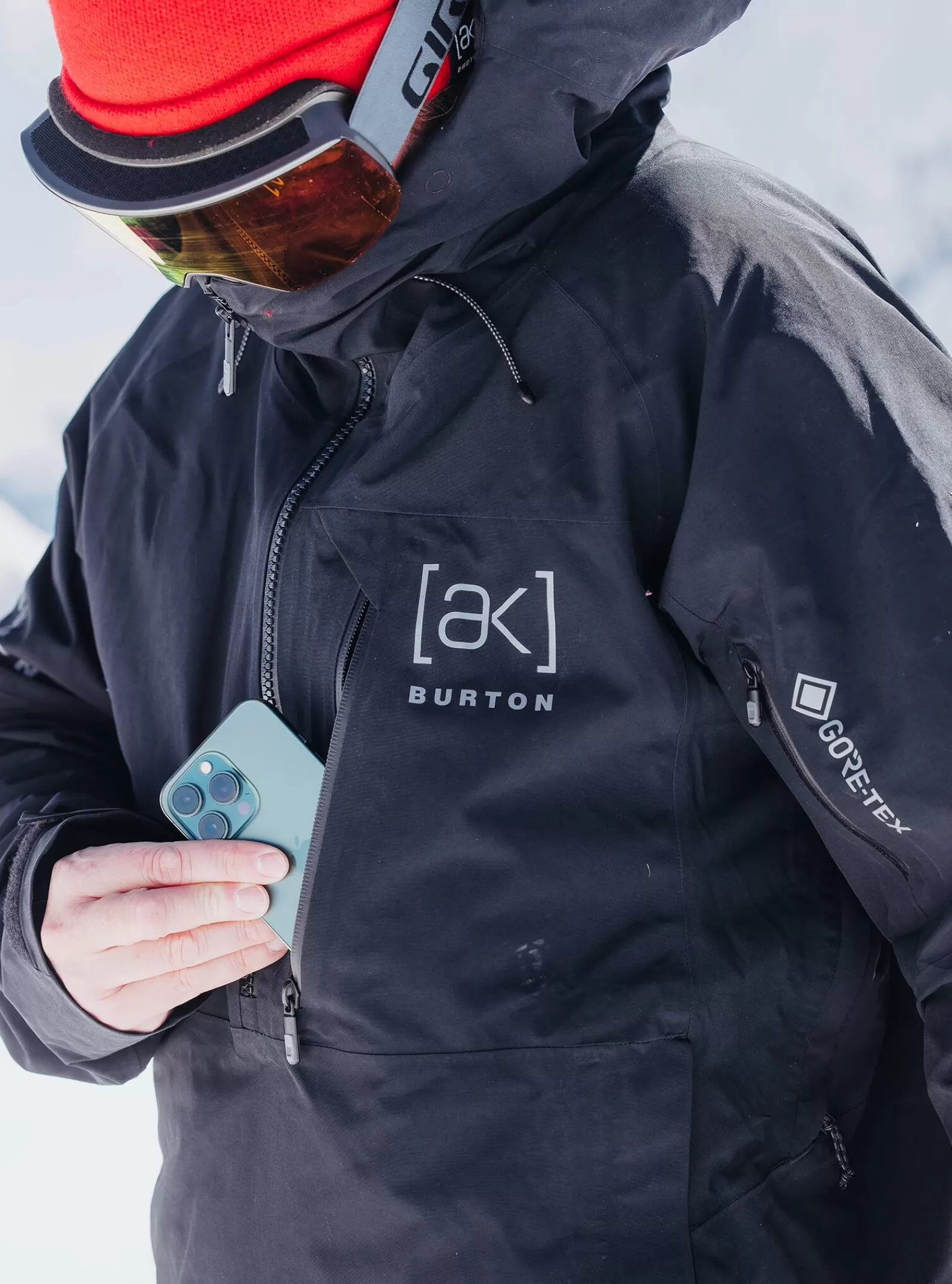 Burton Men's [ak] Velocity GORE‑TEX 2L Anorak Jacket< Snow Jackets | Shell Jackets