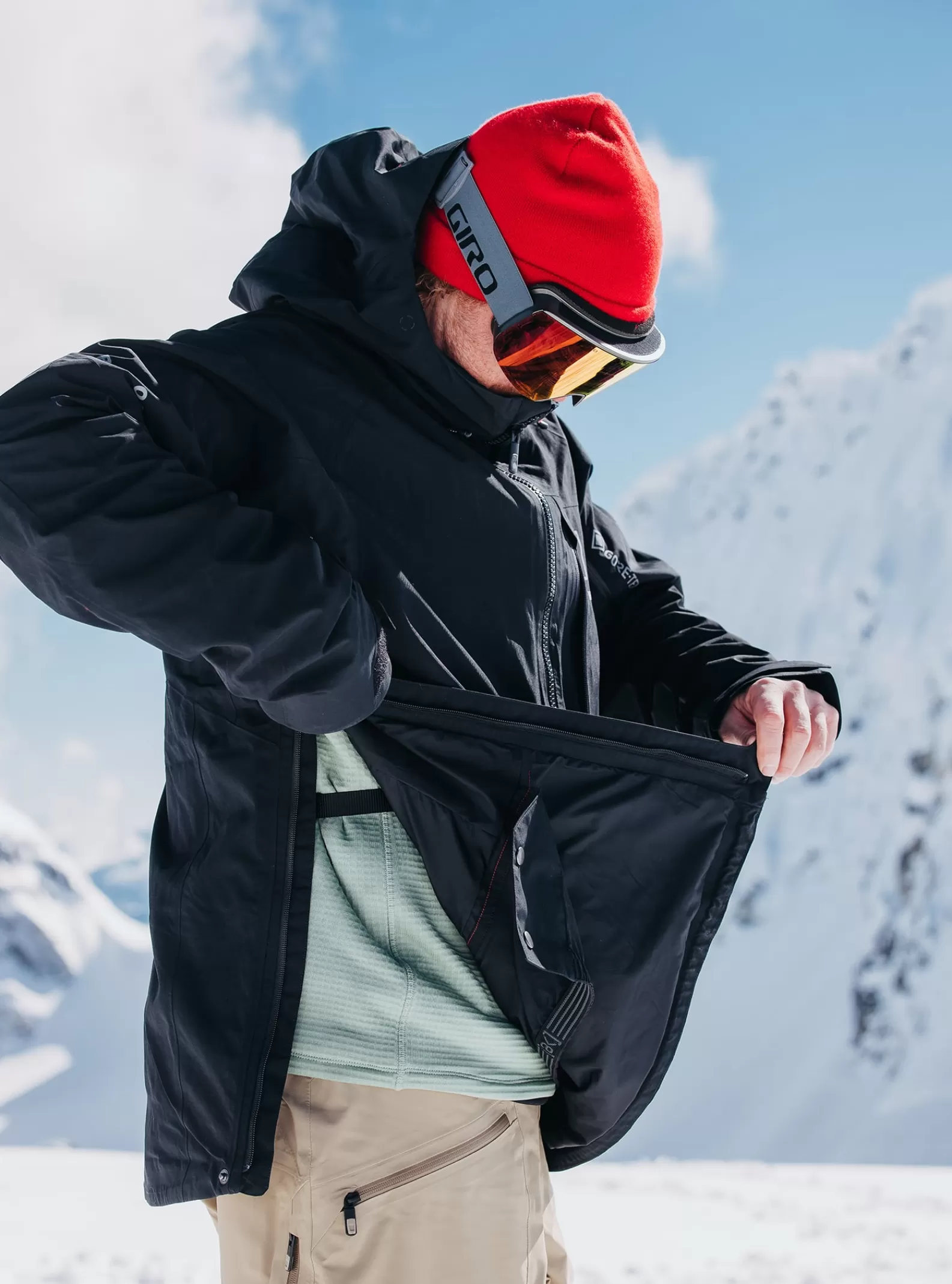 Burton Men's [ak] Velocity GORE‑TEX 2L Anorak Jacket< Snow Jackets | Shell Jackets