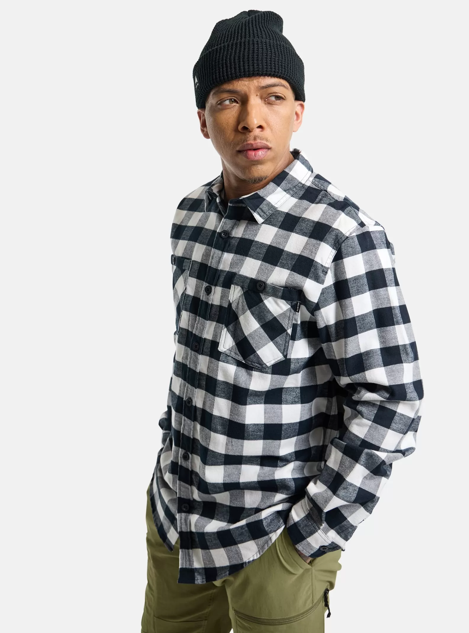 Burton Men's Favorite Long Sleeve Flannel Shirt< Shirts & Flannels