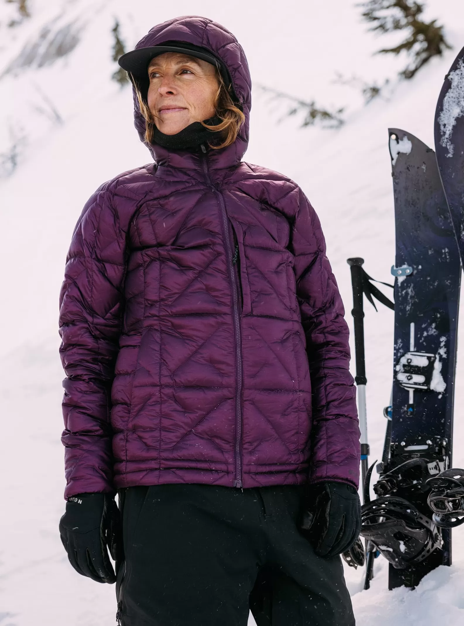 Burton Women's [ak] Baker Hooded Down Jacket<Women Insulated & Down Jackets