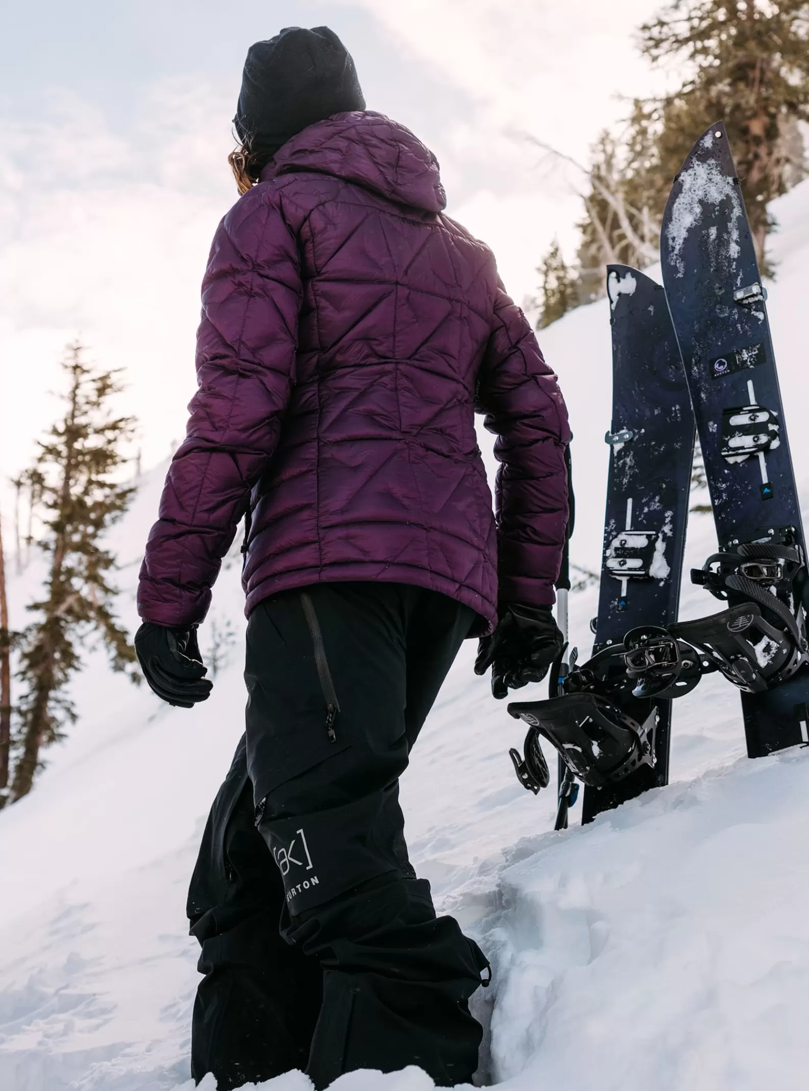 Burton Women's [ak] Baker Hooded Down Jacket<Women Insulated & Down Jackets