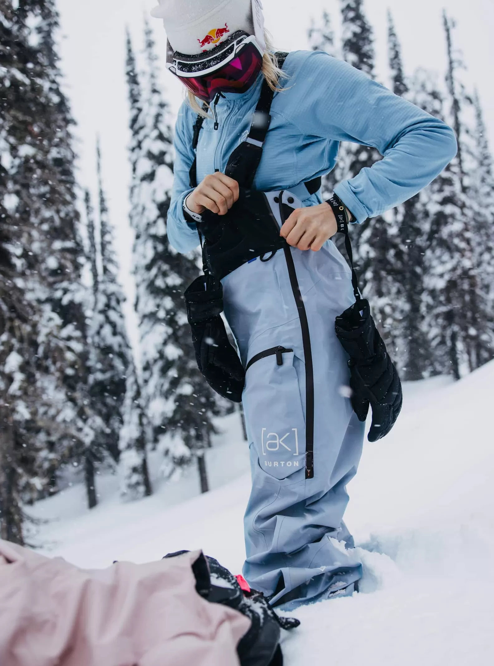 Burton Women's [ak] Tusk GORE-TEX PRO 3L Hi-Top Bib Pants<Women Snow Pants & Bibs