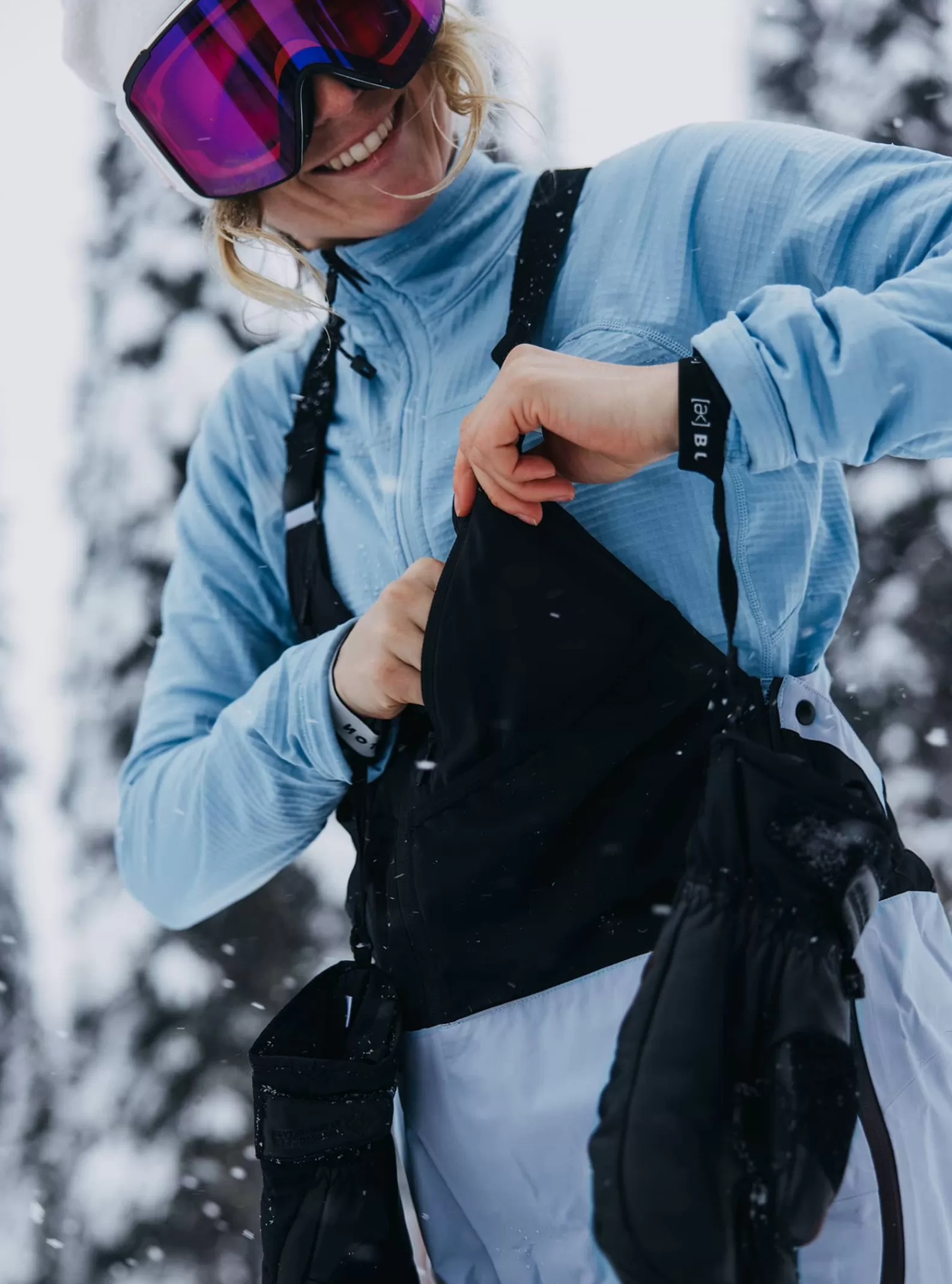 Burton Women's [ak] Tusk GORE-TEX PRO 3L Hi-Top Bib Pants<Women Snow Pants & Bibs