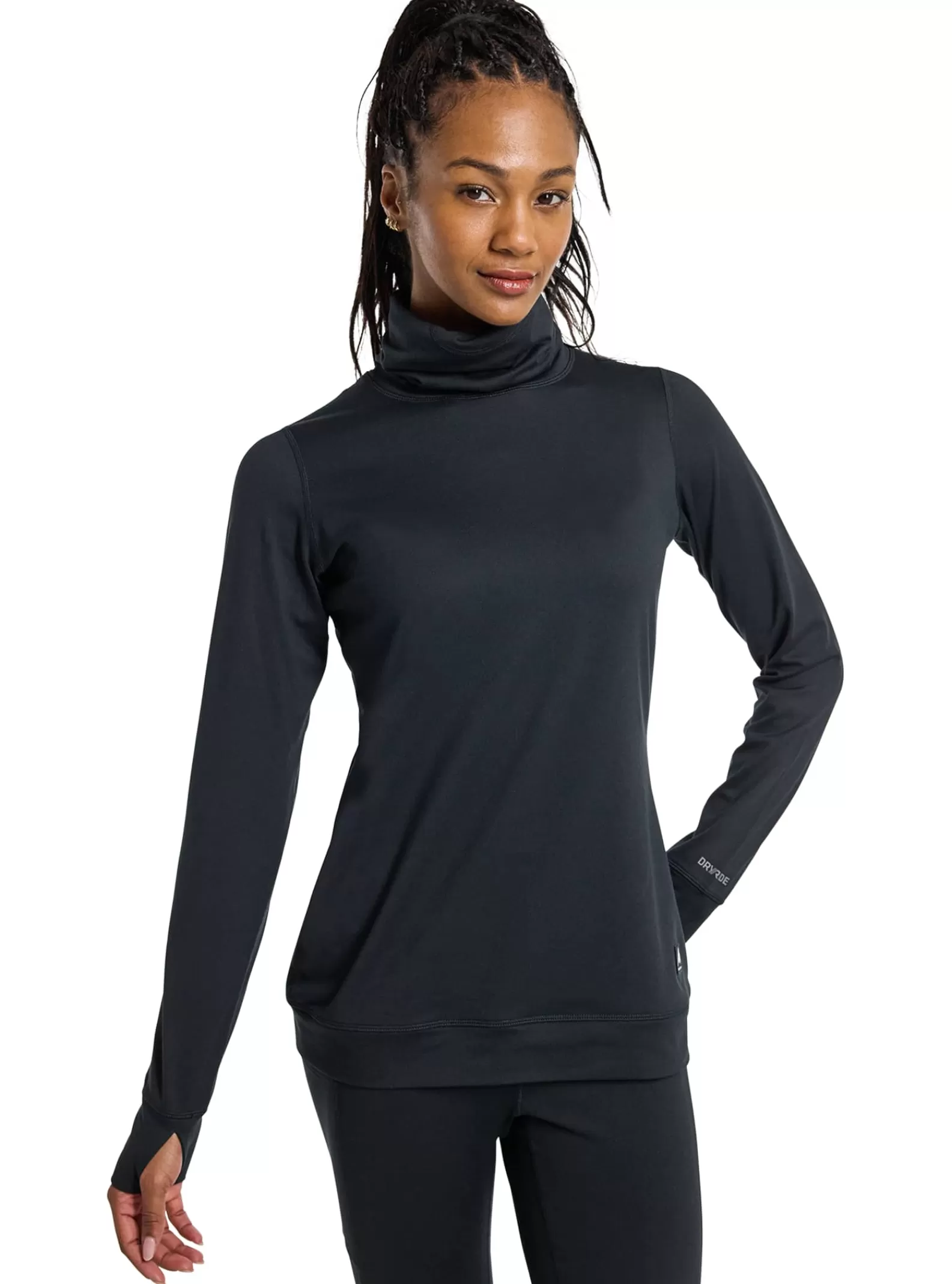 Burton Women's Midweight Base Layer Long Neck Shirt<Women Base Layer